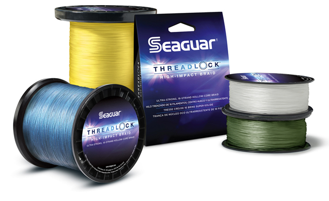 Seaguar Threadlock Hollow Core Braid - 60lb. - 600 yd. - Blue